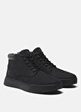 Timberland Deri Siyah Erkek Bot Maple Grove MID LACE UP SNEAKER