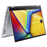 Asus Vivobook S 14 Flip İntel Core i5-1335U 40GB RAM 2TB SSD 14 inç WUXGA Dokunmatik Windows 11 Home Taşınabilir Bilgisayar TP3402VA-LZ187WH09 + Weblegelsin Çanta