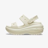 Crocs Classic Mega Crush Kadın Krem Sandalet