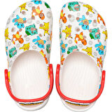 Crocs Pokemon Classic Clog Çocuk Terlik 207739-94S White/Multi