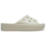 Crocs Classic Platform Slide Kadın Terlik Bej 208180-2Y2