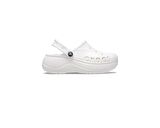 Crocs Baya Clog Platform Taban Terlik Sandalet Beyaz 208186-100