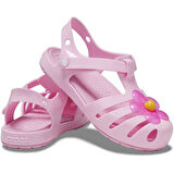 Crocs Isabella Charm Sandal T Çocuk Terlik 208455-6S0 Flamingo