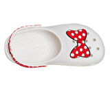 208710-119 Crocs Disney Minnie Mouse Cls Clg T çocuk Terlik Beyaz