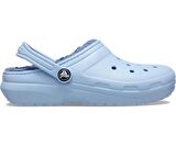 Crocs Classic Lined Clog Çocuk Terlik 207010-4NS Blue Calcite