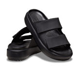 209586-060 Crocs Brooklyn Luxe Sandal Kadın Sandalet Siyah