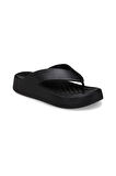 Kadın Getaway Platform Flip Terlik - Siyah | 37-38