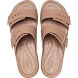 Crocs Brooklyn Buckle Low Wedge Kadın Terlik 207431-2Q9 Latte 