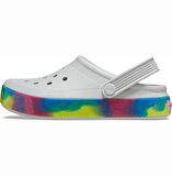 Crocs Off Court Glitter Band Clog K Çocuk Terlik 209714-1FS Atmosphere/Multi