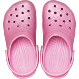 Crocs Classic Glitter Clog K Çocuk Terlik 206993-6XE Pink Tweed Glitter