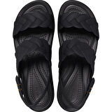 Crocs Brooklyn Woven Low Wedge Kadın Terlik 209977-060 Black