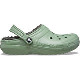 Crocs Classic Lined Clog Moss Terlik 203591-3WP