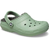 Crocs Classic Lined Clog Moss Terlik 203591-3WP