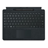 Microsoft Surface Pro Copilot+ PC (11.Sürüm), Pro 10, 9, 8, X Uyumlu Q US İngilizce Klavye ile Slim Pen 2 – 8X6-00182