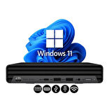 HP Pro 400  i3-14100T 32GB 512GB M.2 SSD 937L3EA ATL25 W11Pro  Mini Masaüstü Bilgisayar