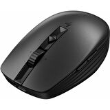 HP 710 Programlanabilir Şarj Edilebilir Sessiz Bluetooth Kablosuz Mouse Siyah 6E6F2AA
