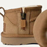 Kız Çocuk - Genç Bot 1130750T UGG Toddler CLASSIC ULTRA MINI CHESTNUT (TABA) (25-30)
