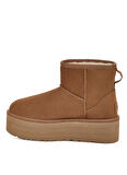 Ugg Deri Kahve Kadın Bot W CLASSIC MINI PLATFORM 1134991