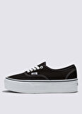 Vans Siyah Kadın Yüksek Taban Kanvas Lifestyle Ayakkabı VN0A5KXXBMX1 UA Authentic Stackf