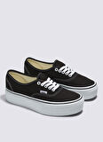 Vans Siyah Kadın Yüksek Taban Kanvas Lifestyle Ayakkabı VN0A5KXXBMX1 UA Authentic Stackf