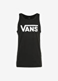 Vans Yuvarlak Yaka Düz Siyah Erkek T-Shirt VN00055VBLK1 CLASSIC VANS TANK-B
