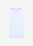 Vans Yuvarlak Yaka Düz Beyaz Erkek T-Shirt VN00055VWHT1 CLASSIC VANS TANK-B