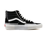 Vans Sk8 Hi Reconstruct Unisex Çift Katmanlı Soyulabilen Süet Günlük Ayakkabı VN0005UK6BT1 Siyah