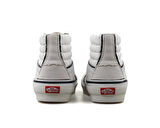 Vans Sk8 Hi Reconstruct Unisex Çift Katmanlı Soyulabilen Süet Günlük Ayakkabı VN0005UKQJM1 Beyaz