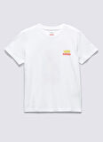 Vans Beyaz Erkek Çocuk Bisiklet Yaka Kısa Kollu T-Shirt VN000778WHT1 HARIBO SS CREW