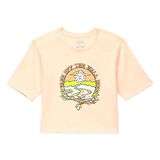 Vans Resort Mix Cropped Tropical Peach Kadın Pembe T-Shirt