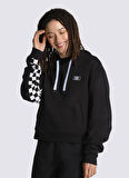 Vans Yuvarlak Yaka Siyah Kadın Sweatshırt VN00045DBLK1 BOOM BOOM CHECK IT