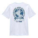 Vans Distort and Disrupt Ss Tee Beyaz T-Shirt