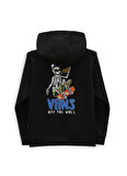 Vans Düz Erkek Çocuk Siyah Sweatshırt VN000A7RBLK1 SKULL SLICES PO