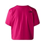 W S/S CROPPED EASY TEE Bayan T-Shirt NF0A87NAPYI1