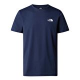 M S/S SIMPLE DOME TEE Navy