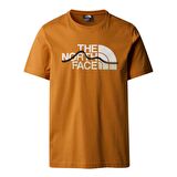 M S/S MOUNTAIN LINE TEE Erkek T-Shirt NF0A87NTPCO1