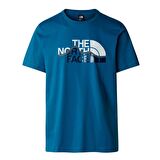 M S/S MOUNTAIN LINE TEE Erkek T-Shirt NF0A87NTRBI1