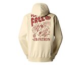 M Nature Hoodie Erkek Günlük Sweatshirt NF0A87DV3X41 Krem