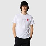 M S/S NEVER STOP EXPLORING TEE White