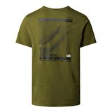 The North Face M Foundation Mountain Lines Graphic Tee Erkek T-Shirt
