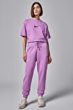 Nike Sportswear Swoosh Phoenix Fleece Yüksek Belli Standart Fit Kesim Kadın Eşofman Altı