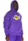 Nike Los Angeles Lakers NBA Erkek Basketbol Sweatshirt DX9997-504 Erkek Kapüşonlu Sweatshirt