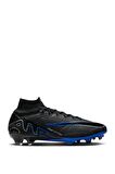 Nike Zoom Superfly 9 Elite FG DJ4977-040 Siyah/Mavi Erkek Futbol Krampon