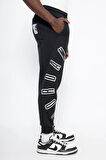 Nike Jordan Flight Mvp Hbr Fleece Standart Fit Kesim Siyah Erkek Eşofman Altı