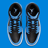 NİKE AİR JORDAN 1 MİD 'UNİVERSİTY BLUE' ERKEK SNEAKER AYAKKABI-DQ8426-401