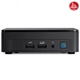 Asus NUC13 Pro Slim Kit Intel Core Vpro® 1350P 16GB 1tb SSD Freedos Wifi/bluetooth/thunderbolt Mini Bilgisayar NUC13L3KV5F07 + Zetta Flash Bellek