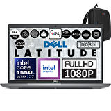 Dell Latitude 5550 Intel Core Ultra 7 155U 64GB Ddr5 4tb SSD Freedos 15.6" 250NİT Fullhd Taşınabilir Bilgisayar N021L555015EMEAF15 + Zetta Çanta