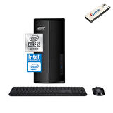 Acer Aspire TC-1760 Intel i3 12100 8 GB DDR4 RAM 512 GB SSD Intel UHD Graphics Windows 11 Home Masaüstü Bilgisayar 