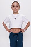TSHİRT BİSİKLET YAKA CROP