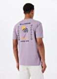 Billabong TROPPO PREMIUM SS 24A351512 Mor Bisiklet Yaka Regular Fit Düz Erkek T-Shirt